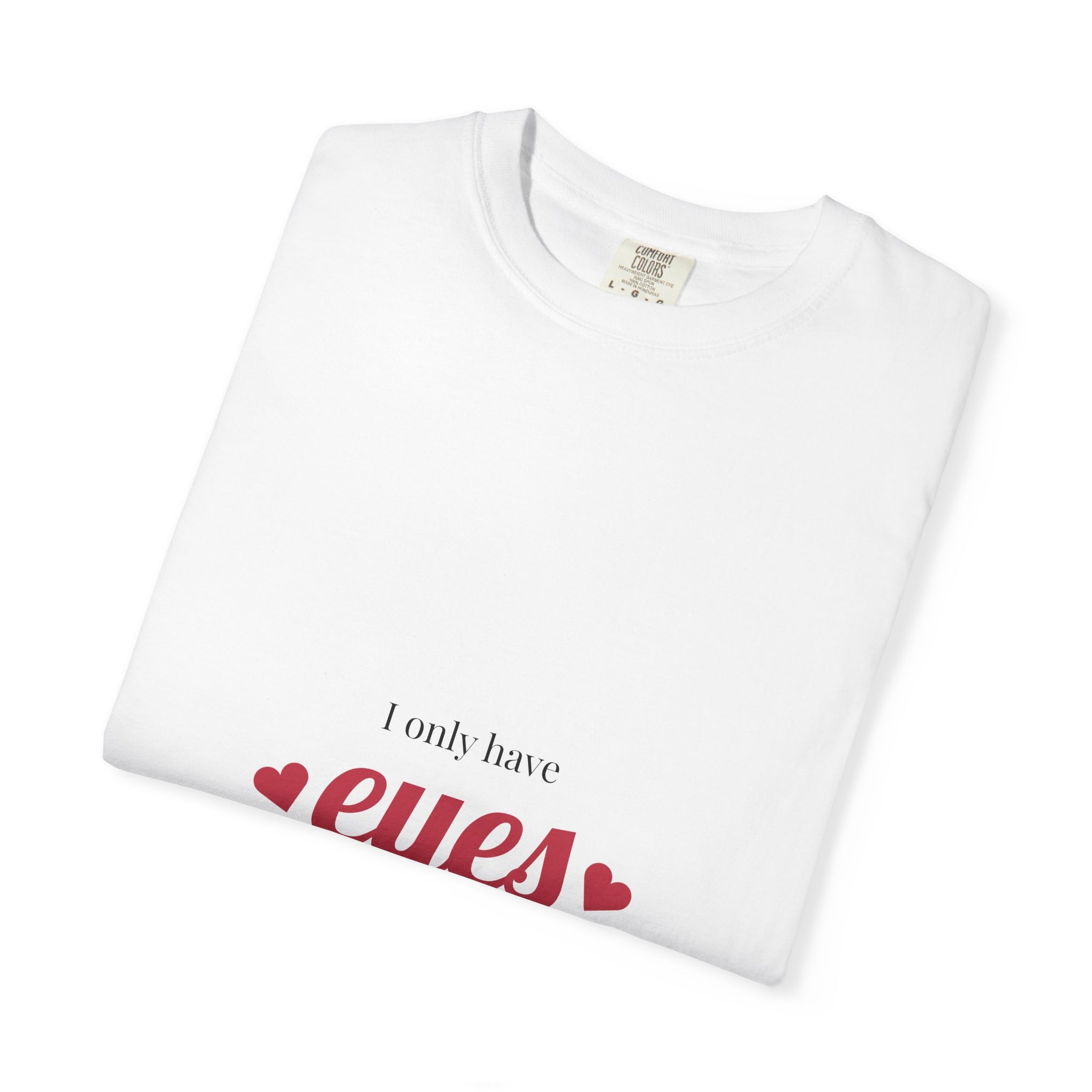 Heartfelt Love T-Shirt | Unisex Garment-Dyed Tee for Relationship Celebrations, Valentine's Day, Gift for Her, Gift for Him