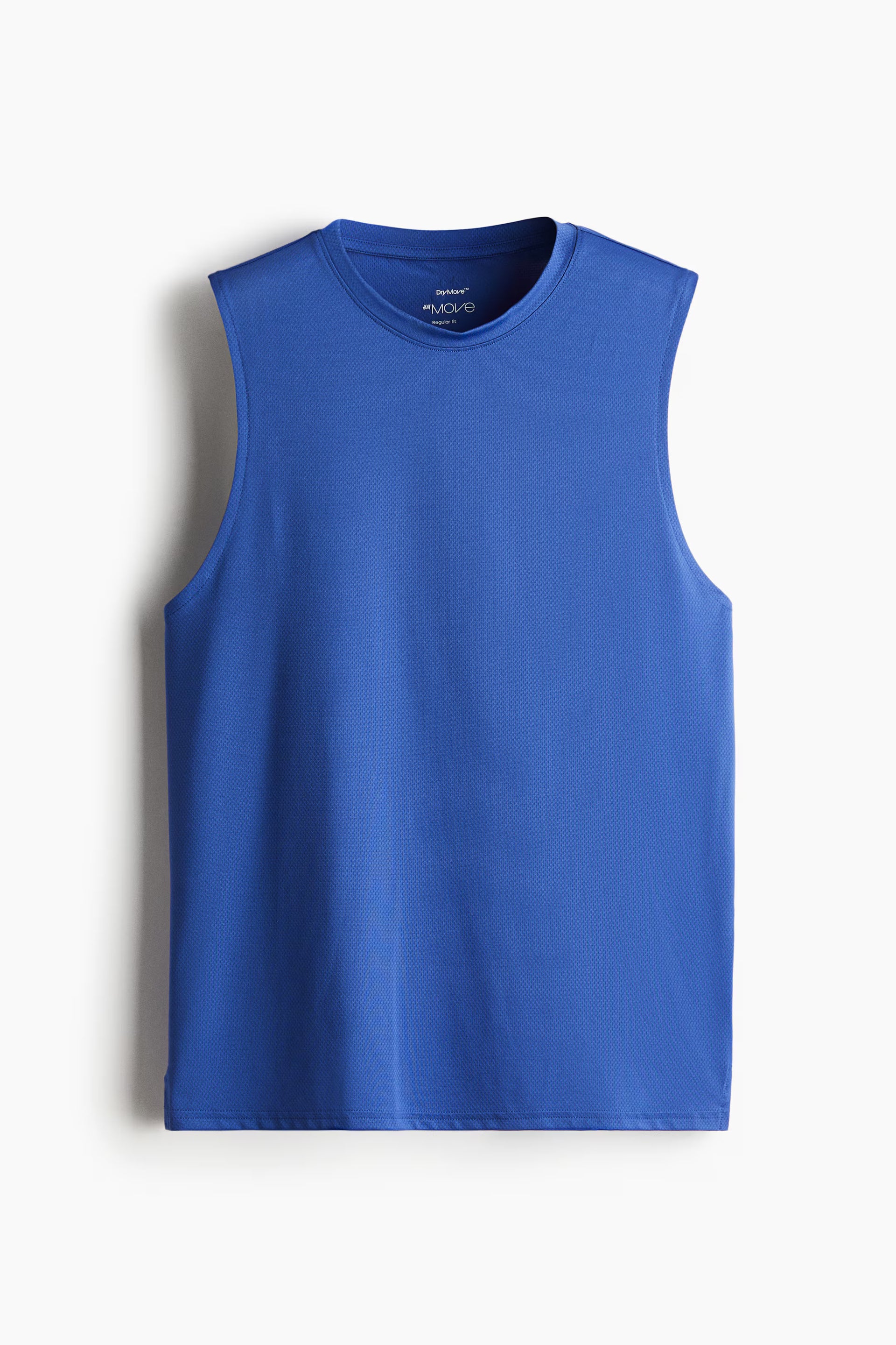 Men Scoop Neck Sleeveless Sports Core Tank Top